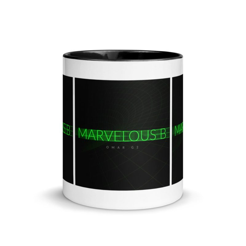 Marvelous B Black Mug