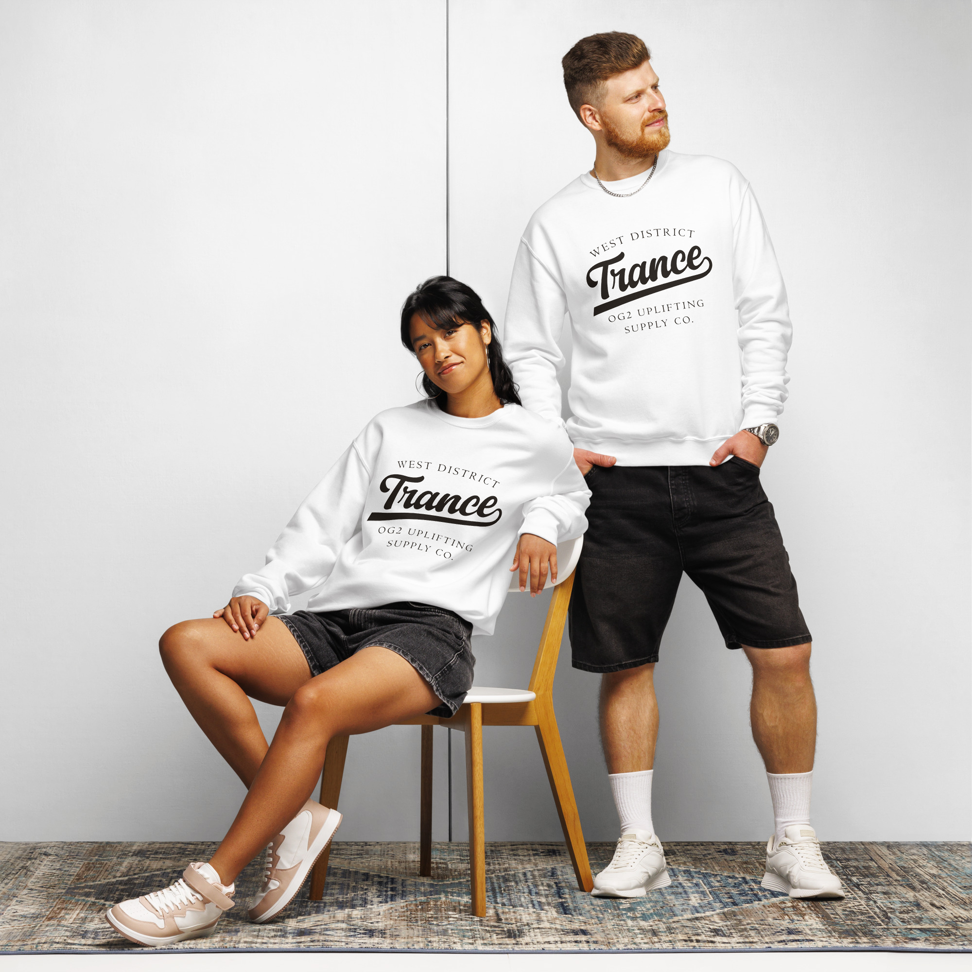 Trance Sweatshirt Unisex | Trance Clothing | Free Sipping - Image 4