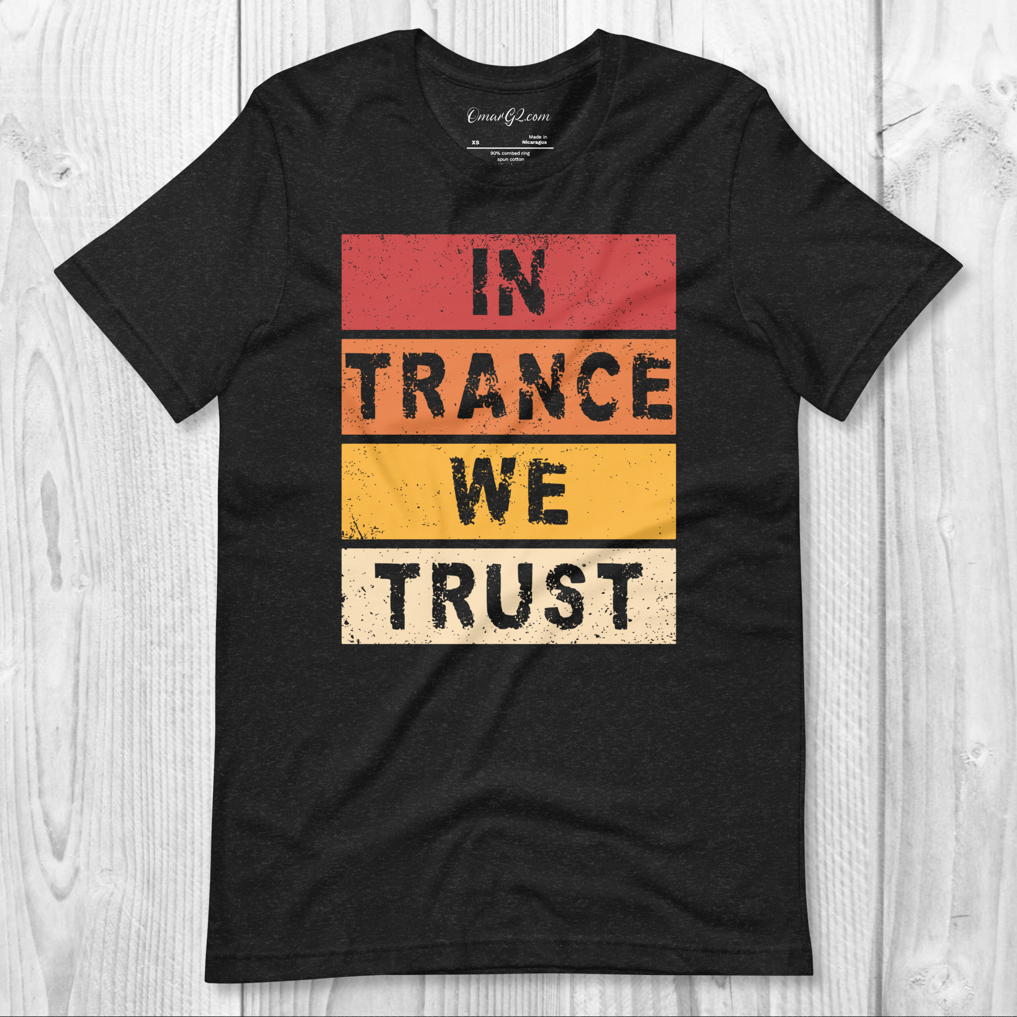 Trance Music T-Shirt | In Trance We Trust Tshirt | Trance Music Tee Unisex | Free Shipping - Image 4