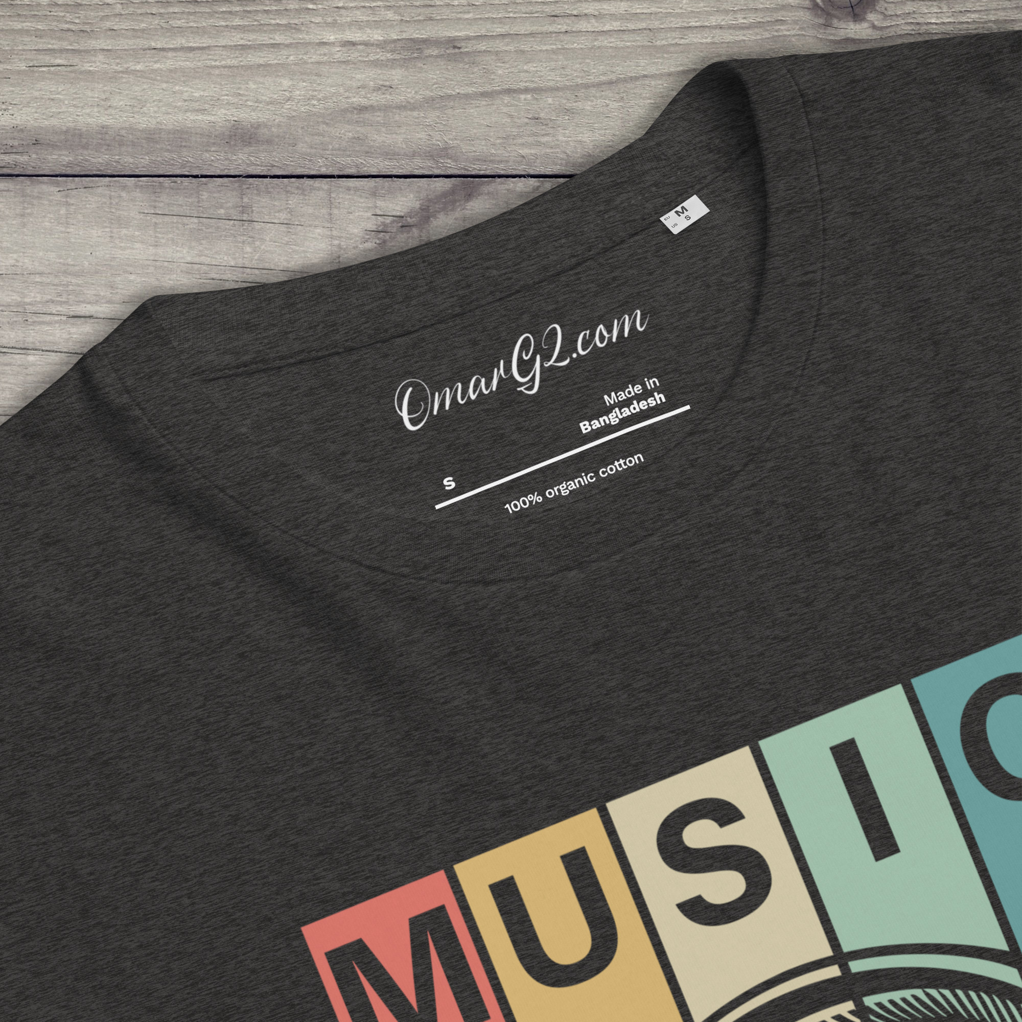 EDM Lover Tshirt Unisex Organic Cotton Tee Rave Clothing | Free Shipping - Image 2