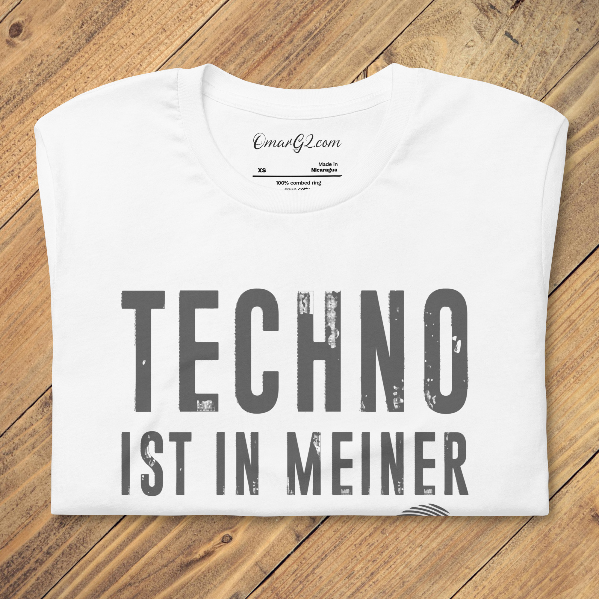 Techno is in my DNA Unisex T-shirt | Techno tshirt | Free Shipping - Image 5