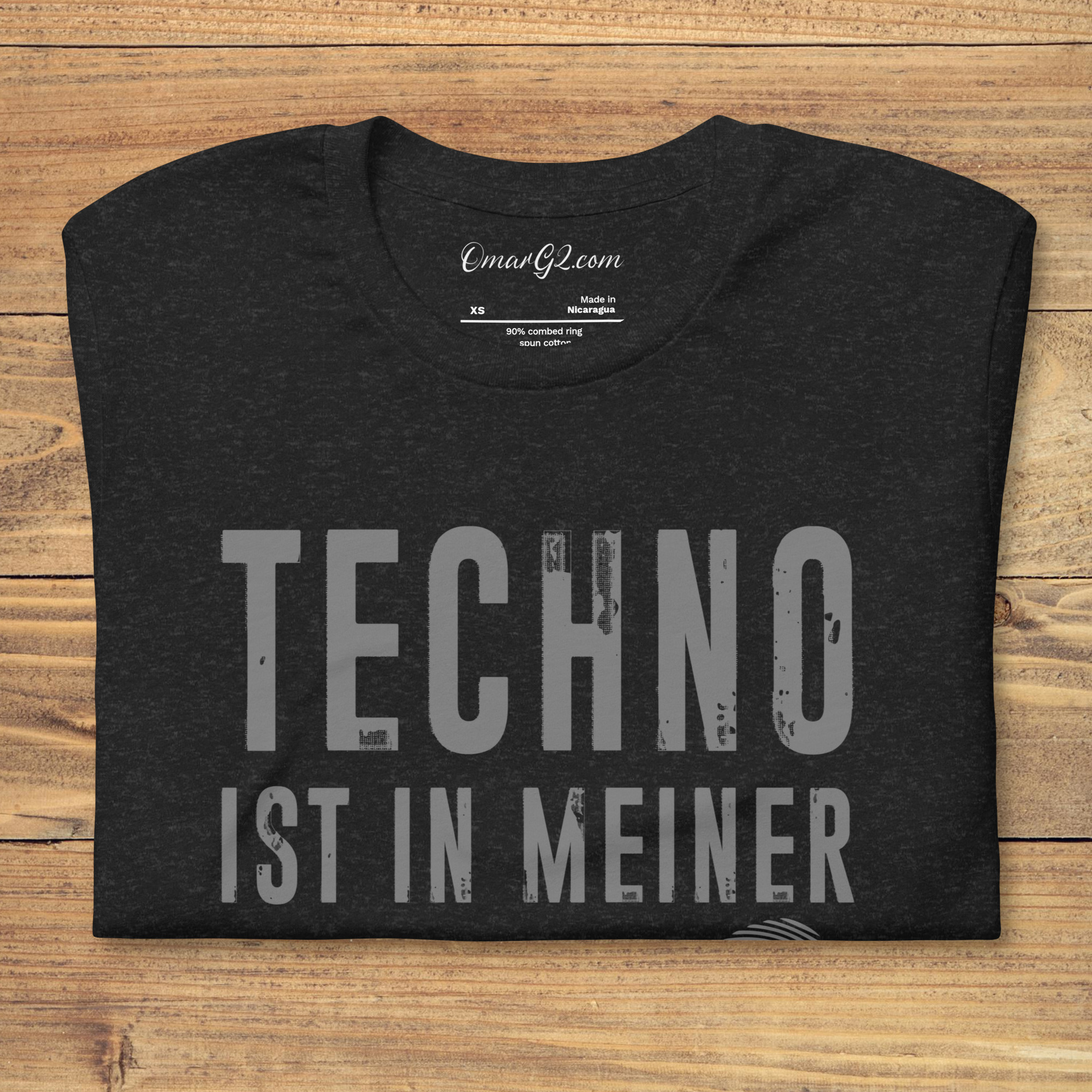 Techno is in my DNA Unisex T-shirt | Techno tshirt | Free Shipping - Image 2