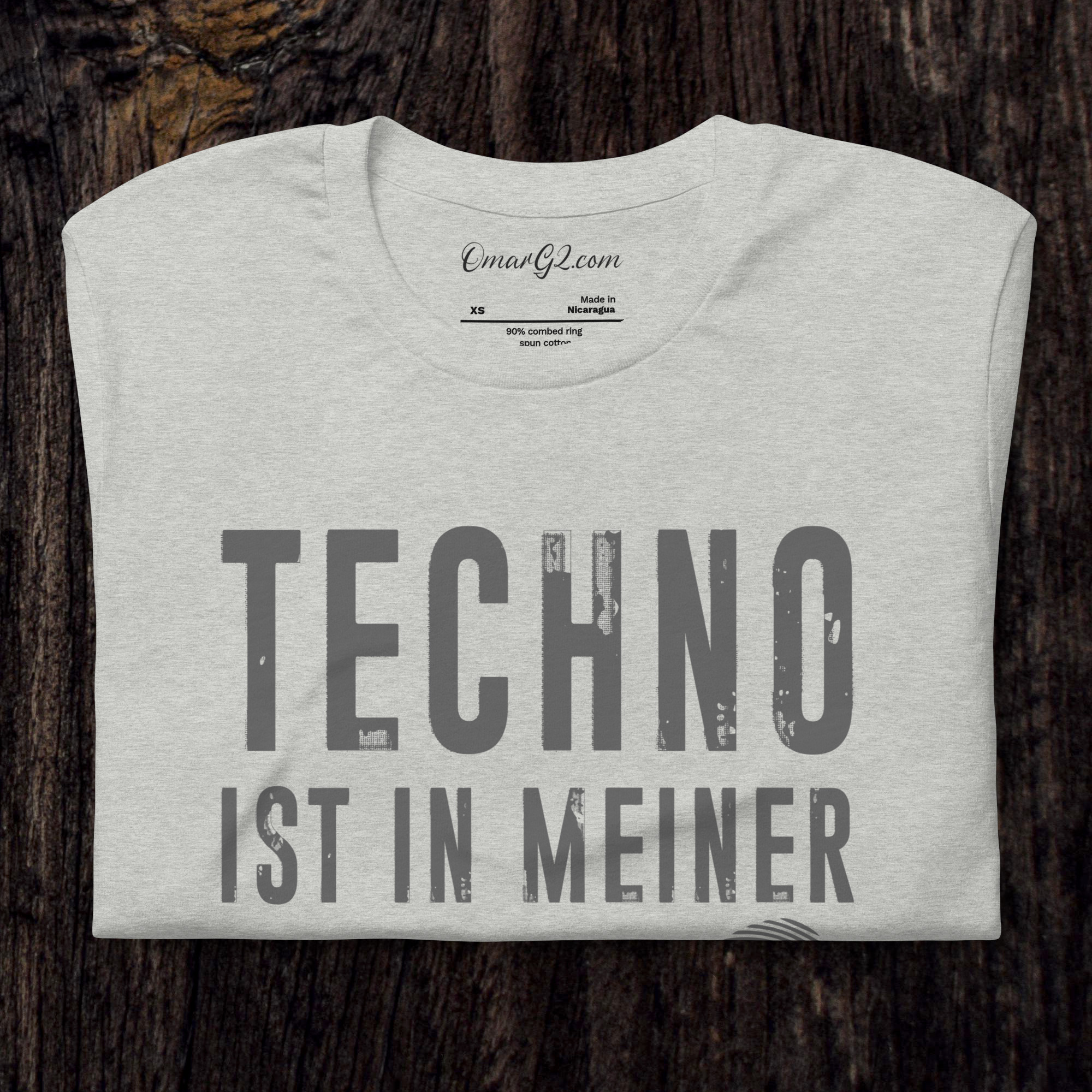 Techno is in my DNA Unisex T-shirt | Techno tshirt | Free Shipping - Image 4