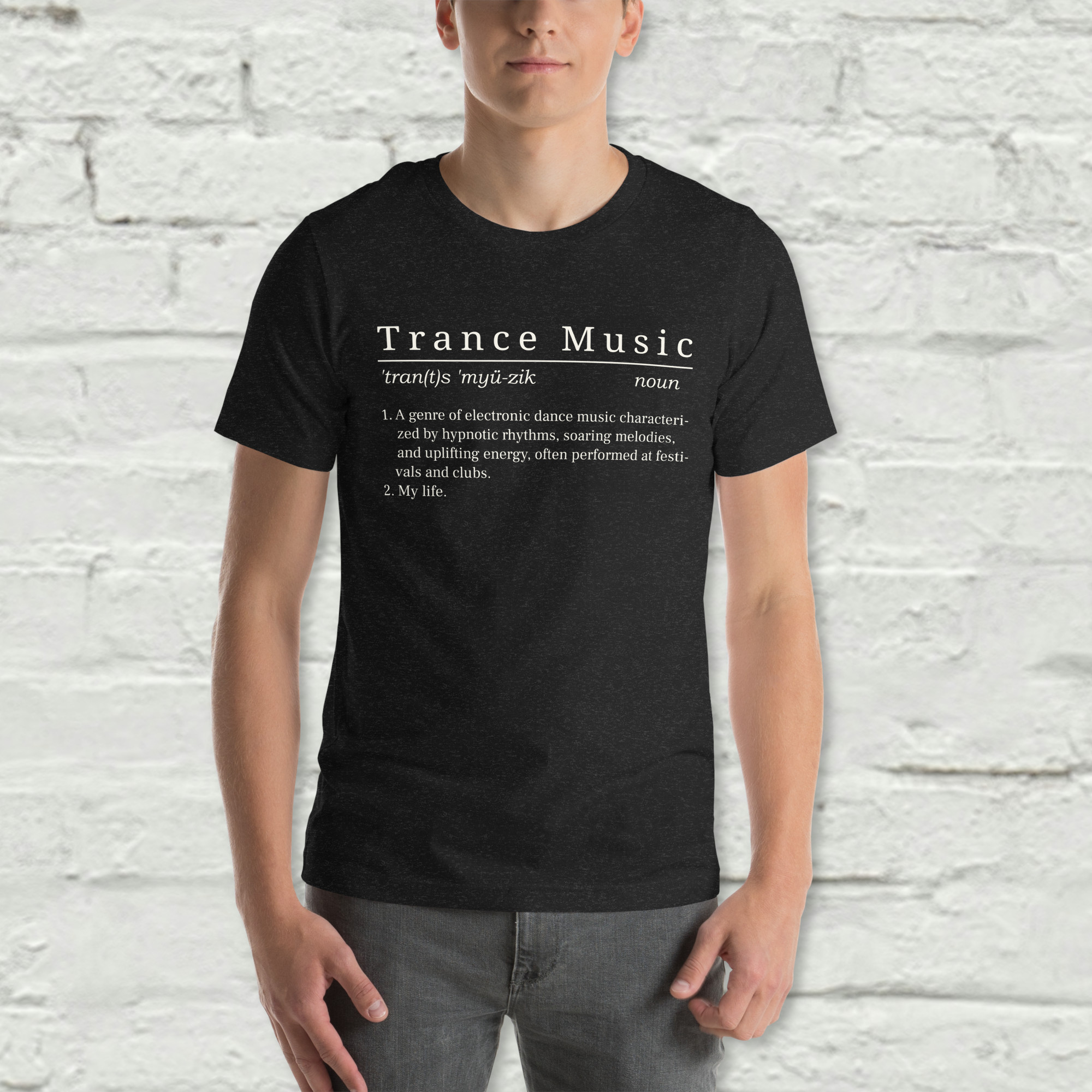 Trance Music Definition Tshirt