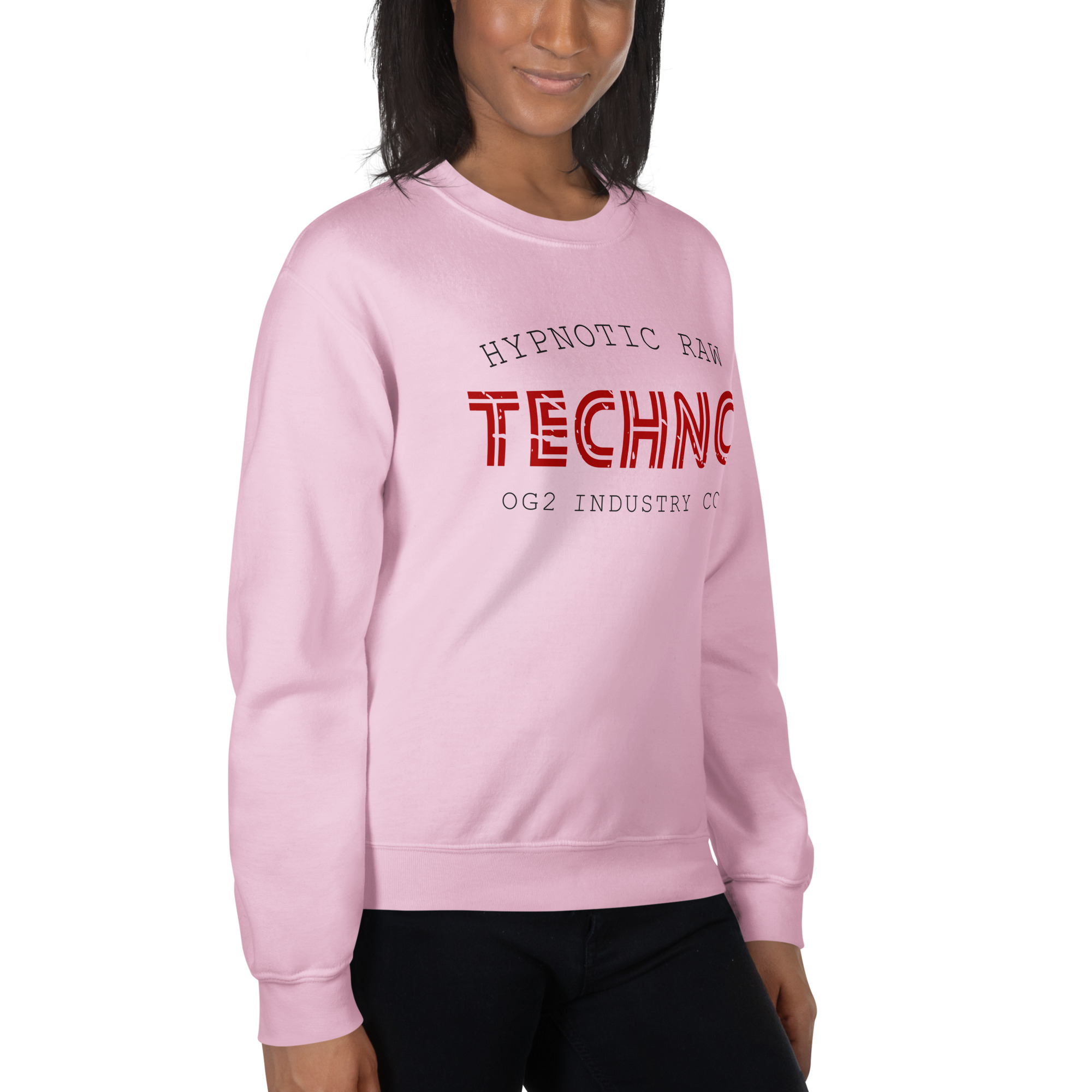 Hypnotic Raw Techno Sweatshirt | OG2 Industry Co. Unisex Sweatshirt | Free Shipping - Image 2