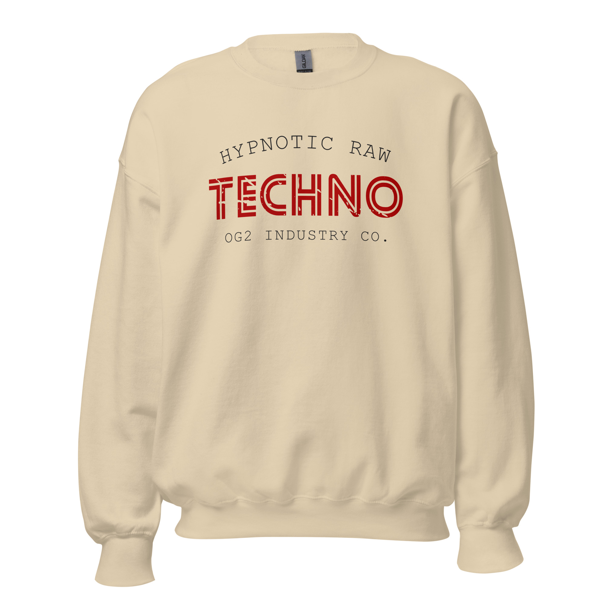 Hypnotic Raw Techno Sweatshirt | OG2 Industry Co. Unisex Sweatshirt | Free Shipping - Image 7