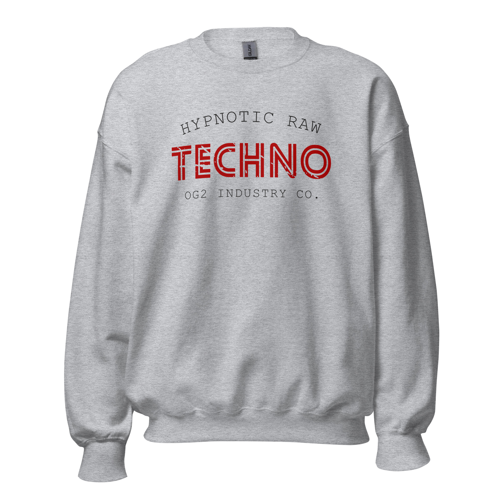 Hypnotic Raw Techno Sweatshirt | OG2 Industry Co. Unisex Sweatshirt | Free Shipping - Image 6