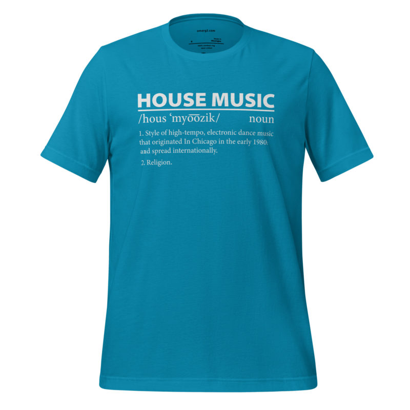 House Music Definition TShirt | Unisex Reave Tee