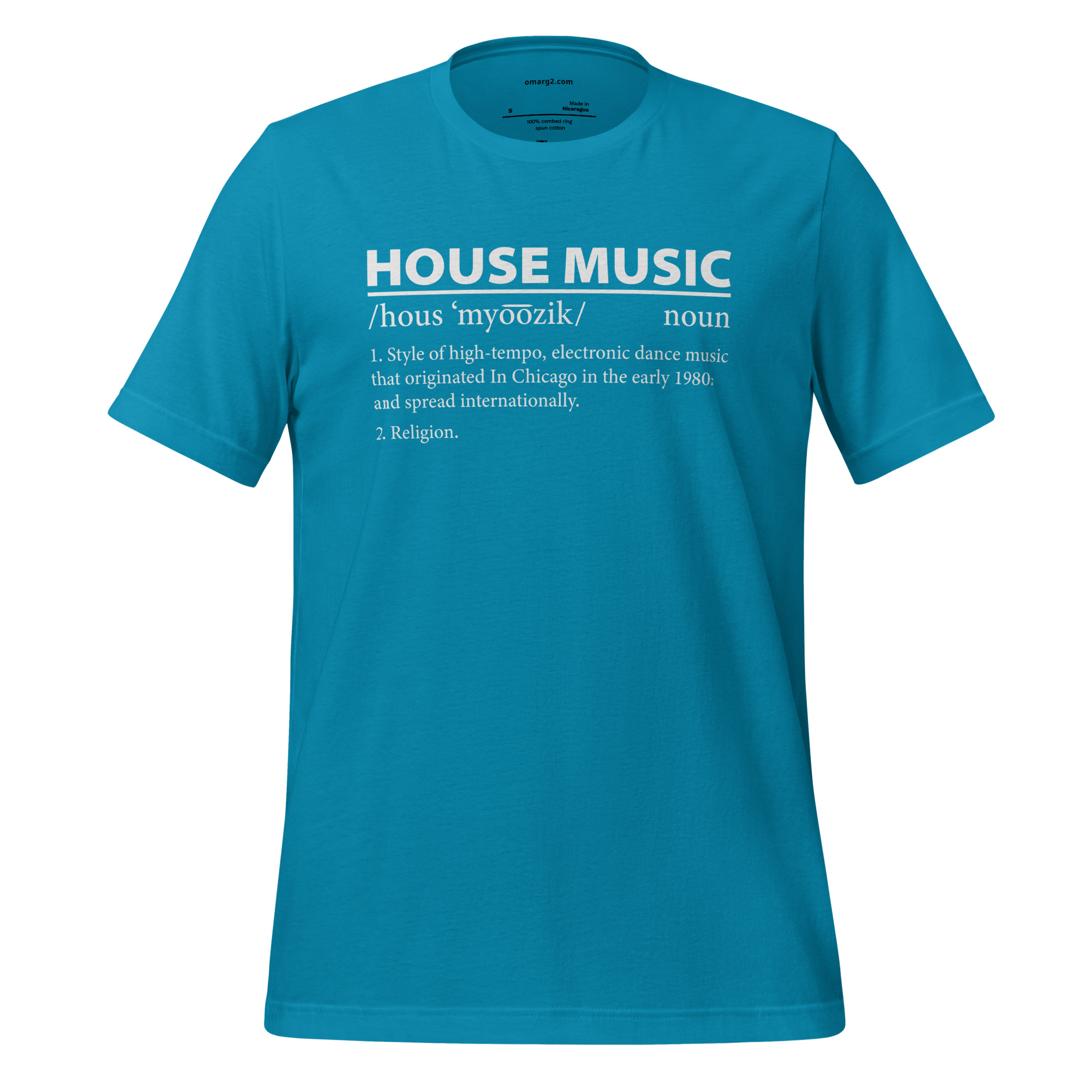 House Music Definition TShirt | Unisex Reave Tee