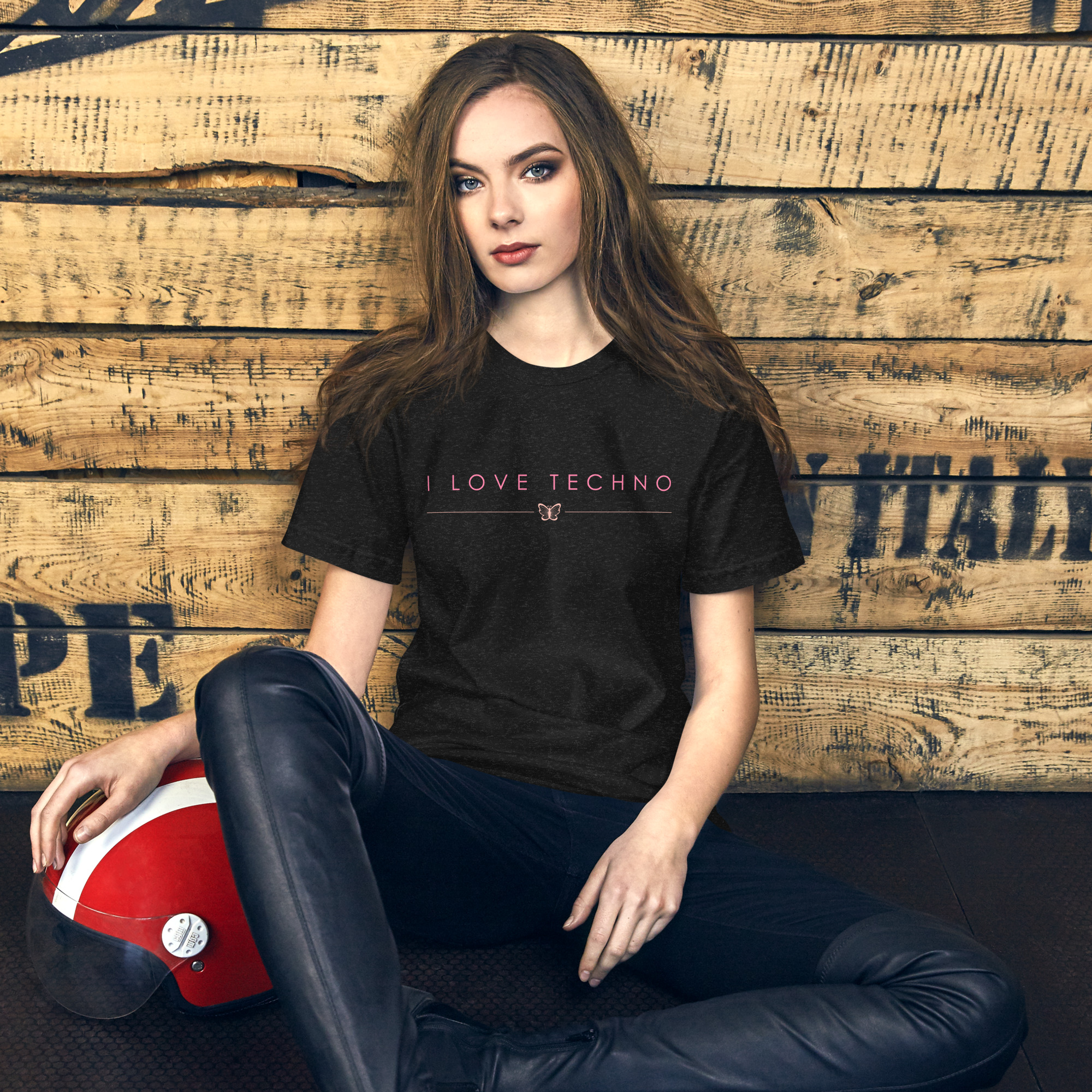I Love Techno TShirt | Women’s Rave Clothing | Free Shipping - Image 4