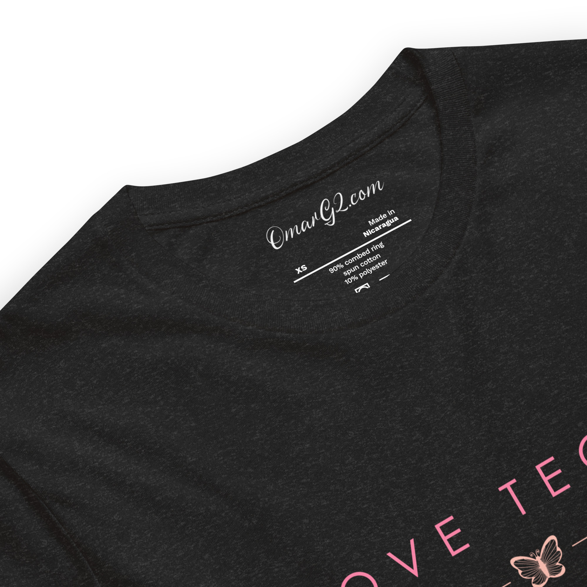 I Love Techno TShirt | Women’s Rave Clothing | Free Shipping - Image 2