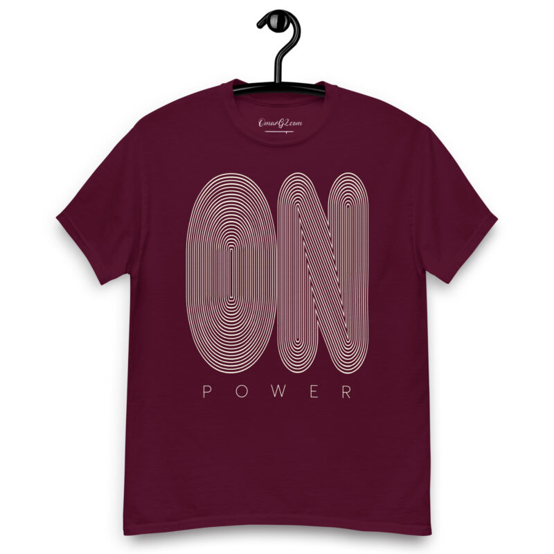 power on tshirt energy tshirt retro tshirt