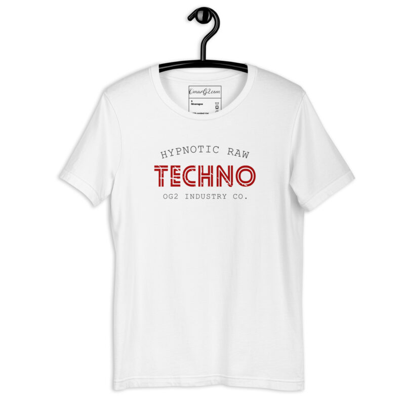 hypnotic techno raw techno tshirt rave tshirt