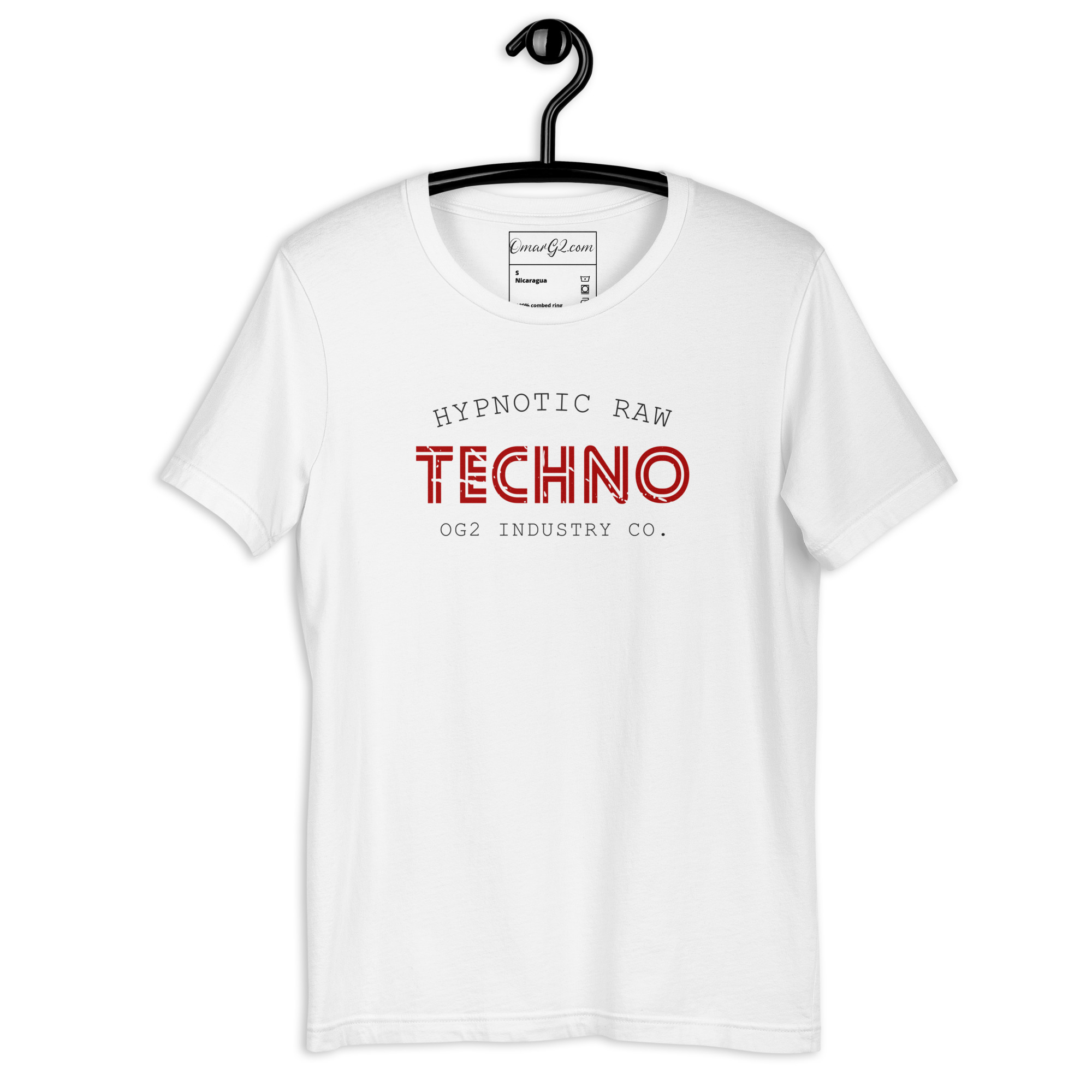 hypnotic techno raw techno tshirt rave tshirt