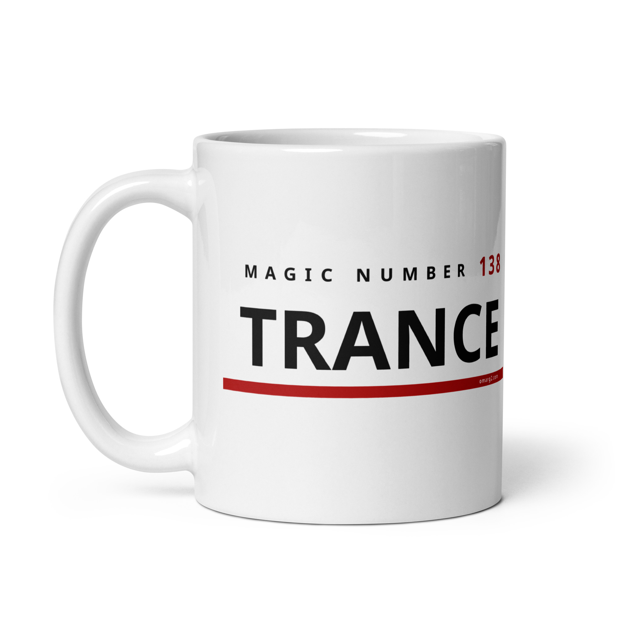 Magic Number 138 Trance Mug – EDM Coffee Cup for Uplifting Trance Lovers & DJs - Image 3