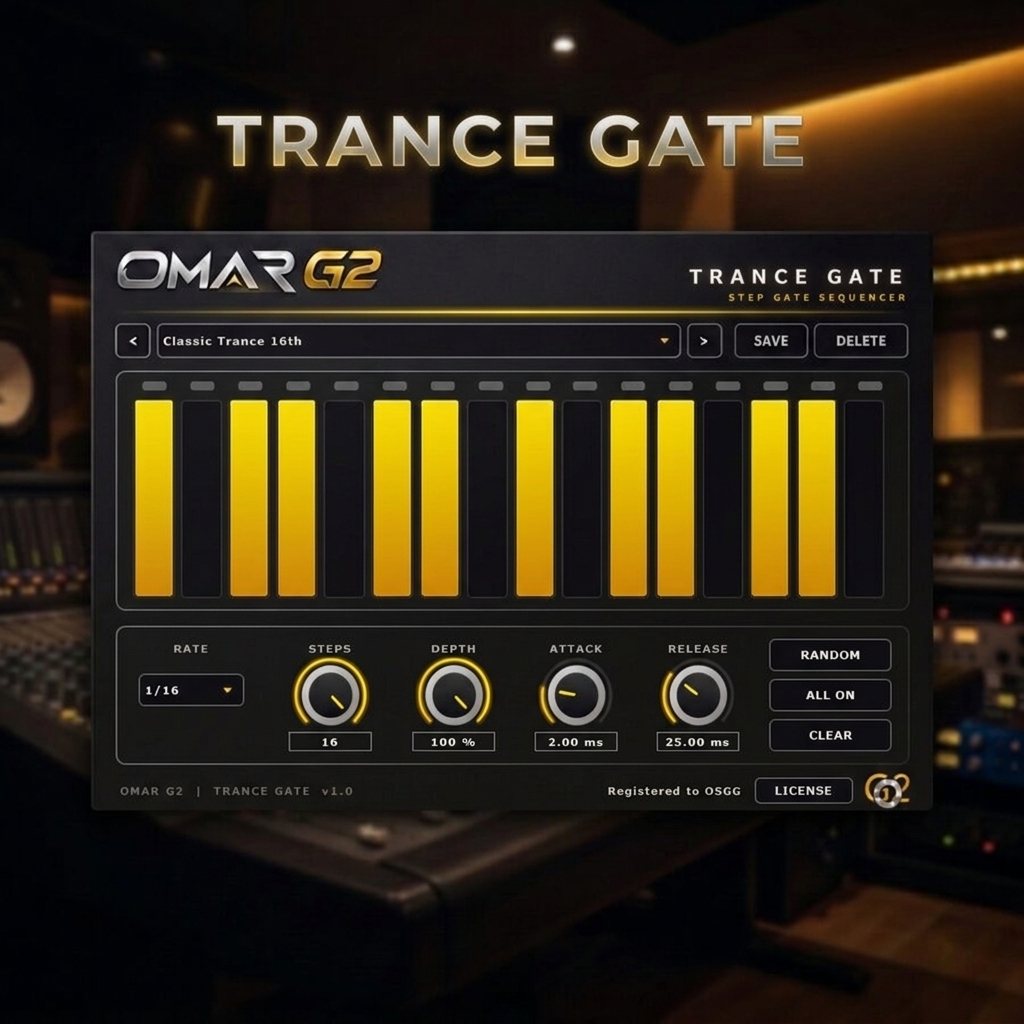 Trance Gate VST3 Omar G2