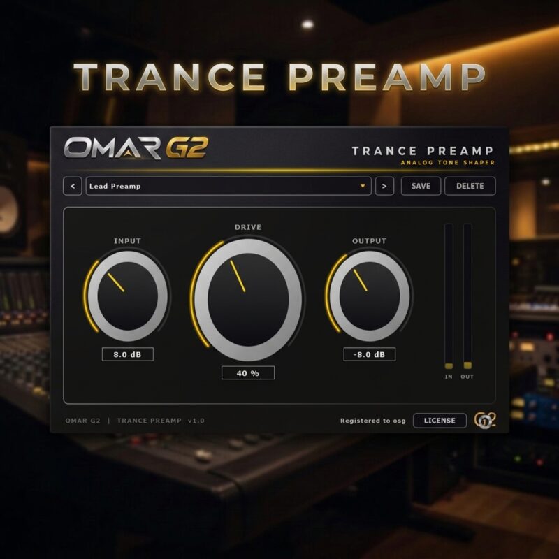 Trance Preamp VST3 Omar G2